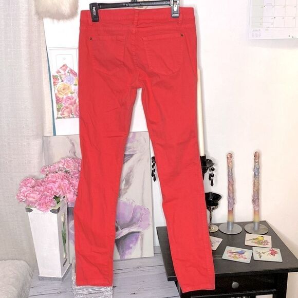 🌷 Life in Progress🌷 Coral Pink Pants Jeans - Picture 4 of 5